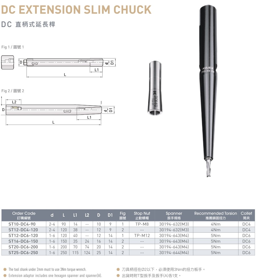 DC延長桿